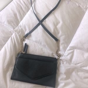 Express Small Black Satchel Crossbody